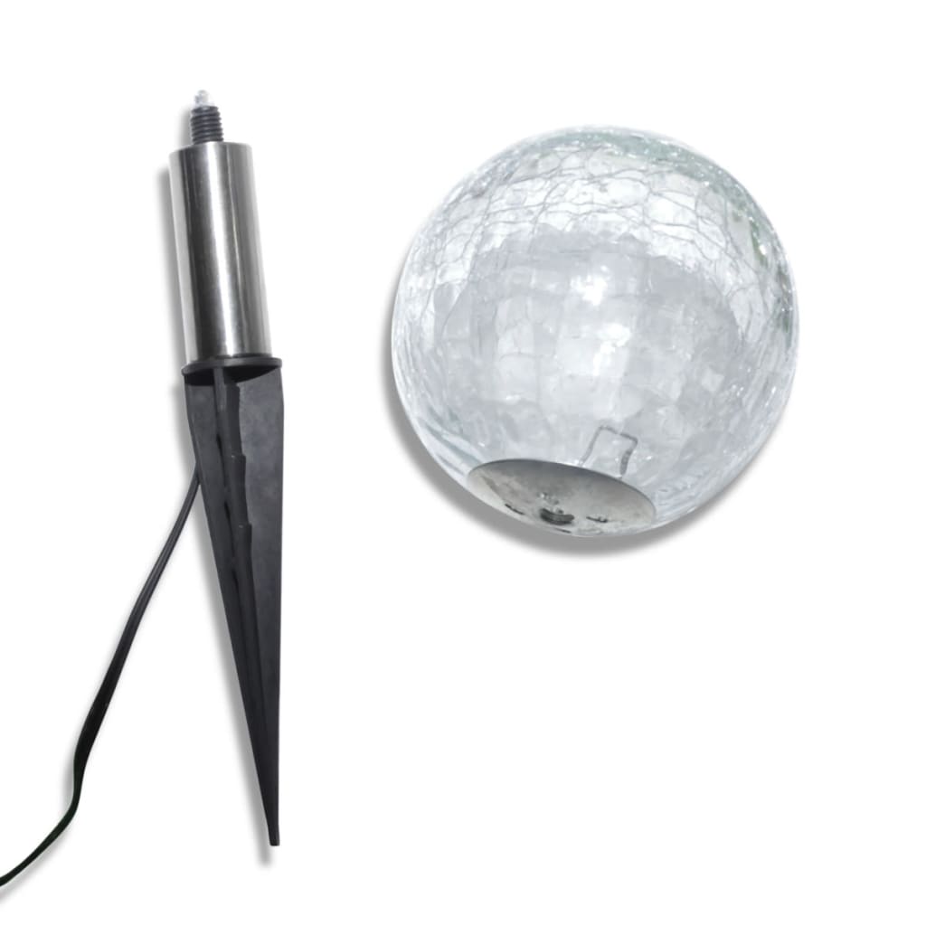 Solarbollampen 3 st LED met grondankers en zonnepaneel is nu te koop bij PeponiXL, paradijselijk wonen!
