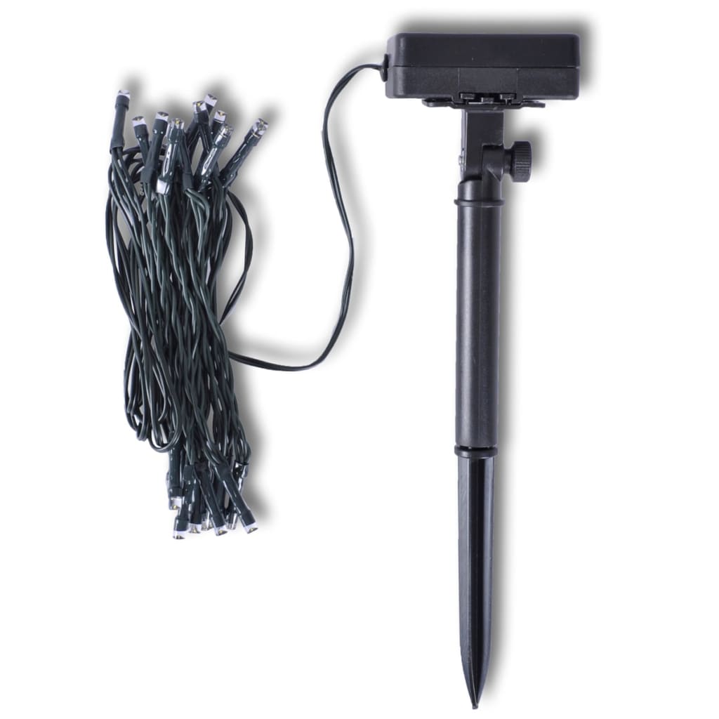 Zonne-energie LED slingerverlichting 24 lampjes 3,8m (2 stuks) is nu te koop bij PeponiXL, paradijselijk wonen!