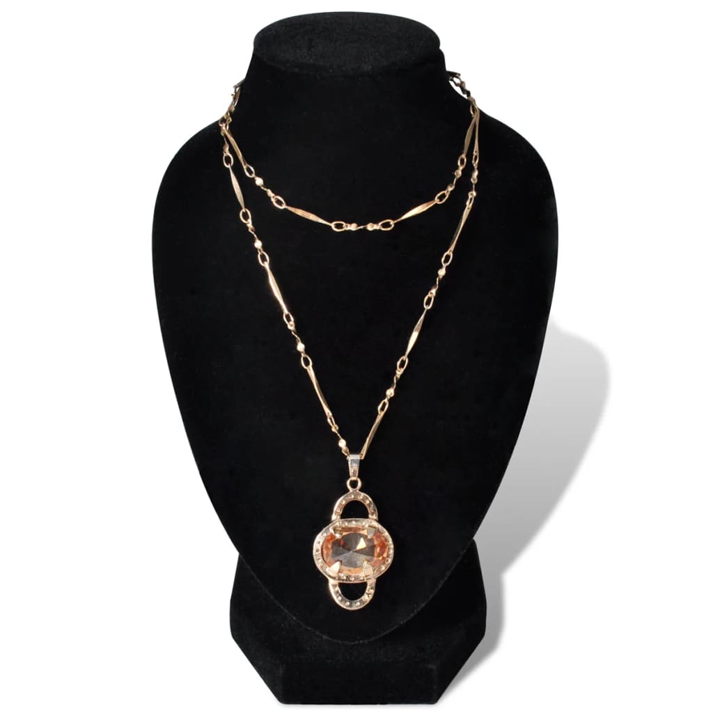 Sieradenhouder voor ketting 9x8,5x15 cm zwart 4 st is nu te koop bij PeponiXL, paradijselijk wonen!