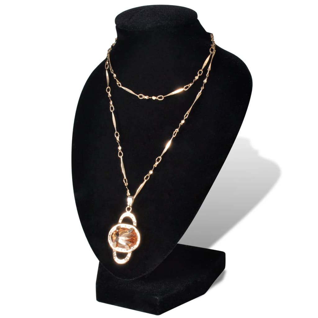 Sieradenhouder voor ketting 9x8,5x15 cm zwart 4 st is nu te koop bij PeponiXL, paradijselijk wonen!
