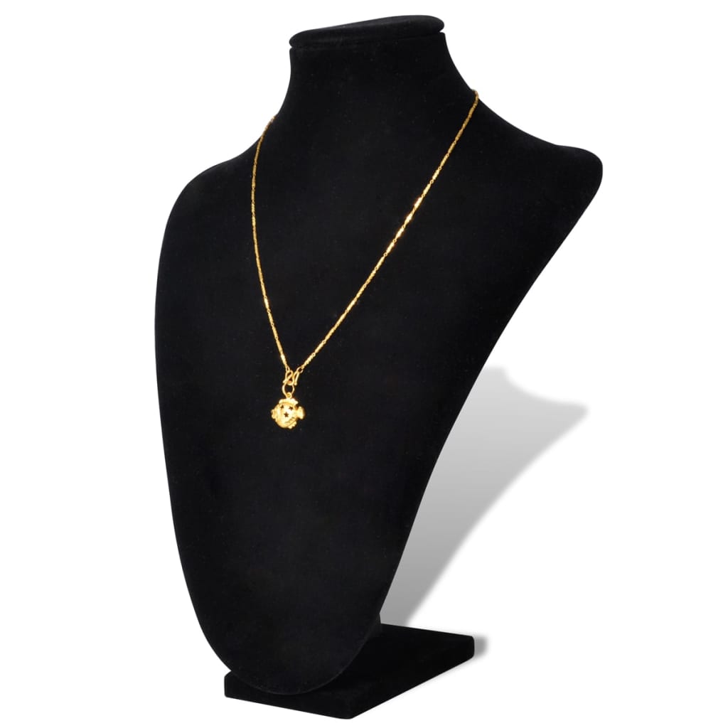 Sieradenhouder voor ketting 23x11,5x30 cm zwart 2 st is nu te koop bij PeponiXL, paradijselijk wonen!