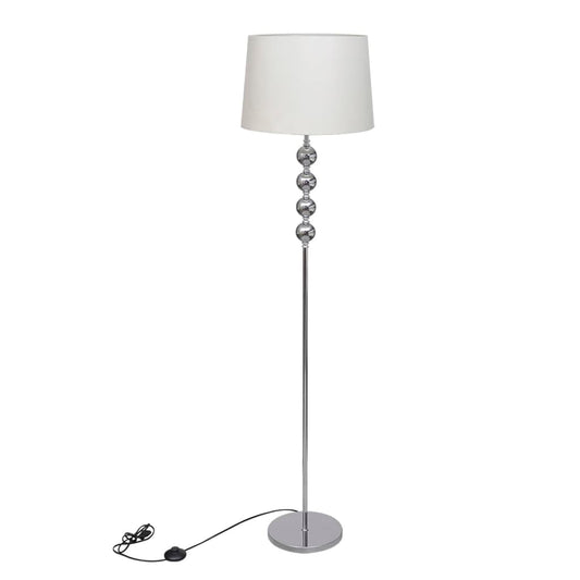 Vloerlamp met hoog standaard en 4 ballen wit is nu te koop bij PeponiXL, paradijselijk wonen!