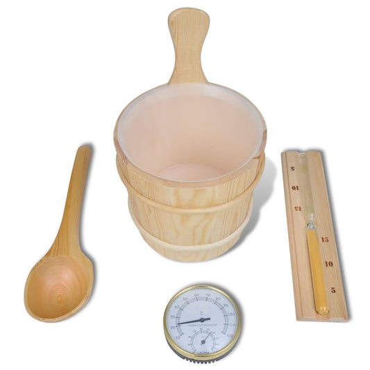 5-delige Sauna-accessoireset is nu te koop bij PeponiXL, paradijselijk wonen!