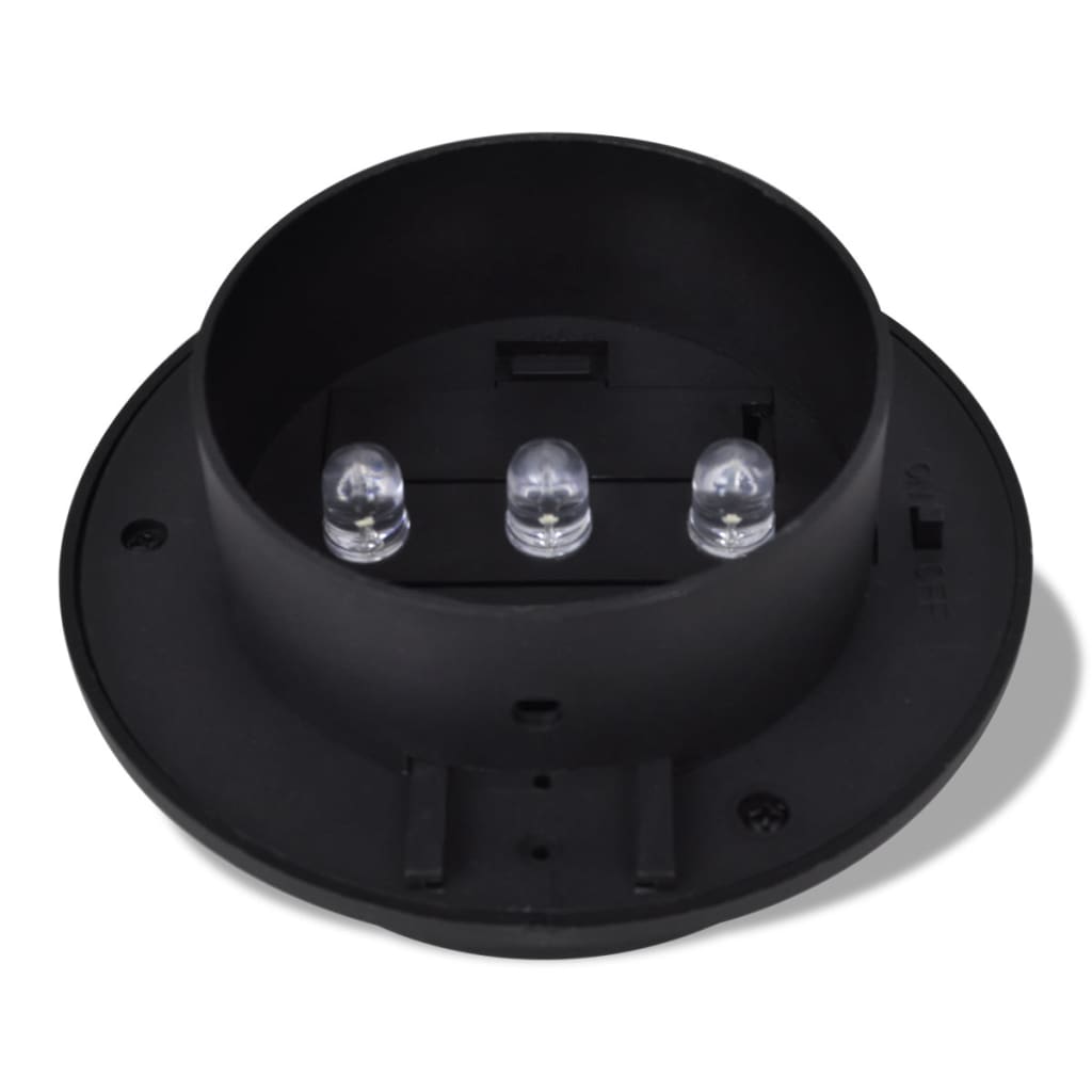 Solar buitenlampset 6 stuks zwart is nu te koop bij PeponiXL, paradijselijk wonen!