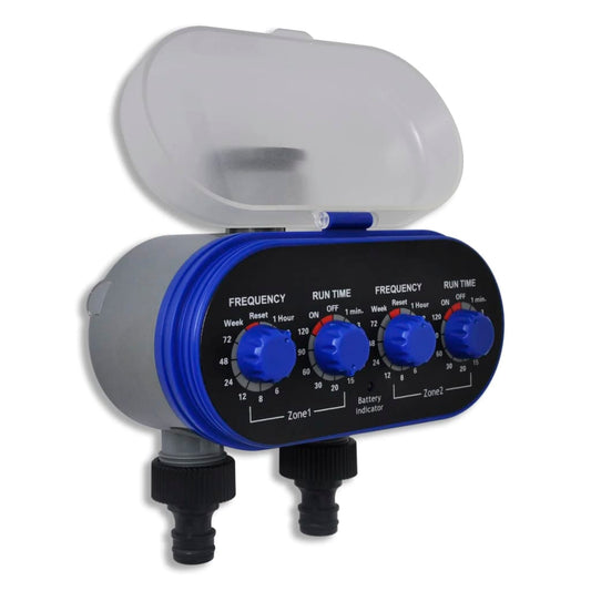 Elektrische Irrigatie watertimer (2 uitgangen) is nu te koop bij PeponiXL, paradijselijk wonen!