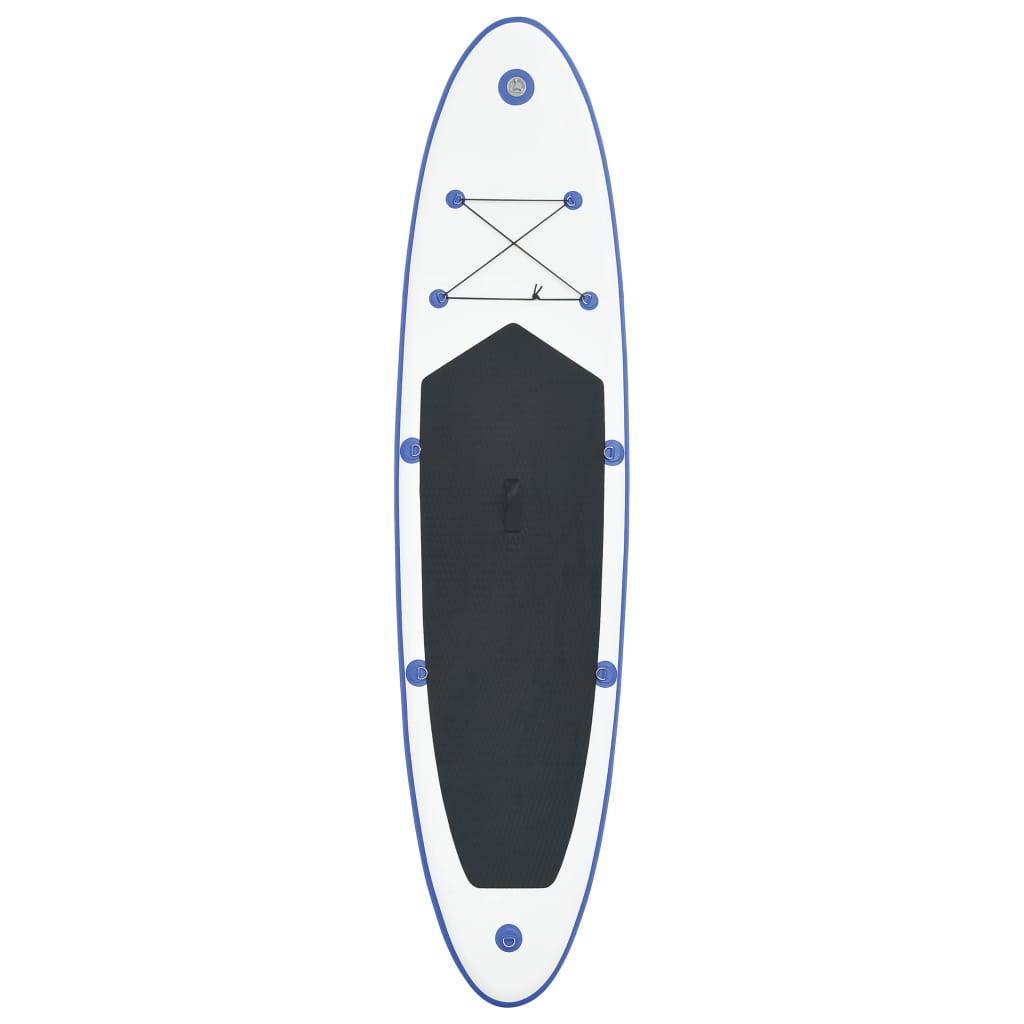 Stand Up Paddleboardset opblaasbaar blauw en wit is nu te koop bij PeponiXL, paradijselijk wonen!