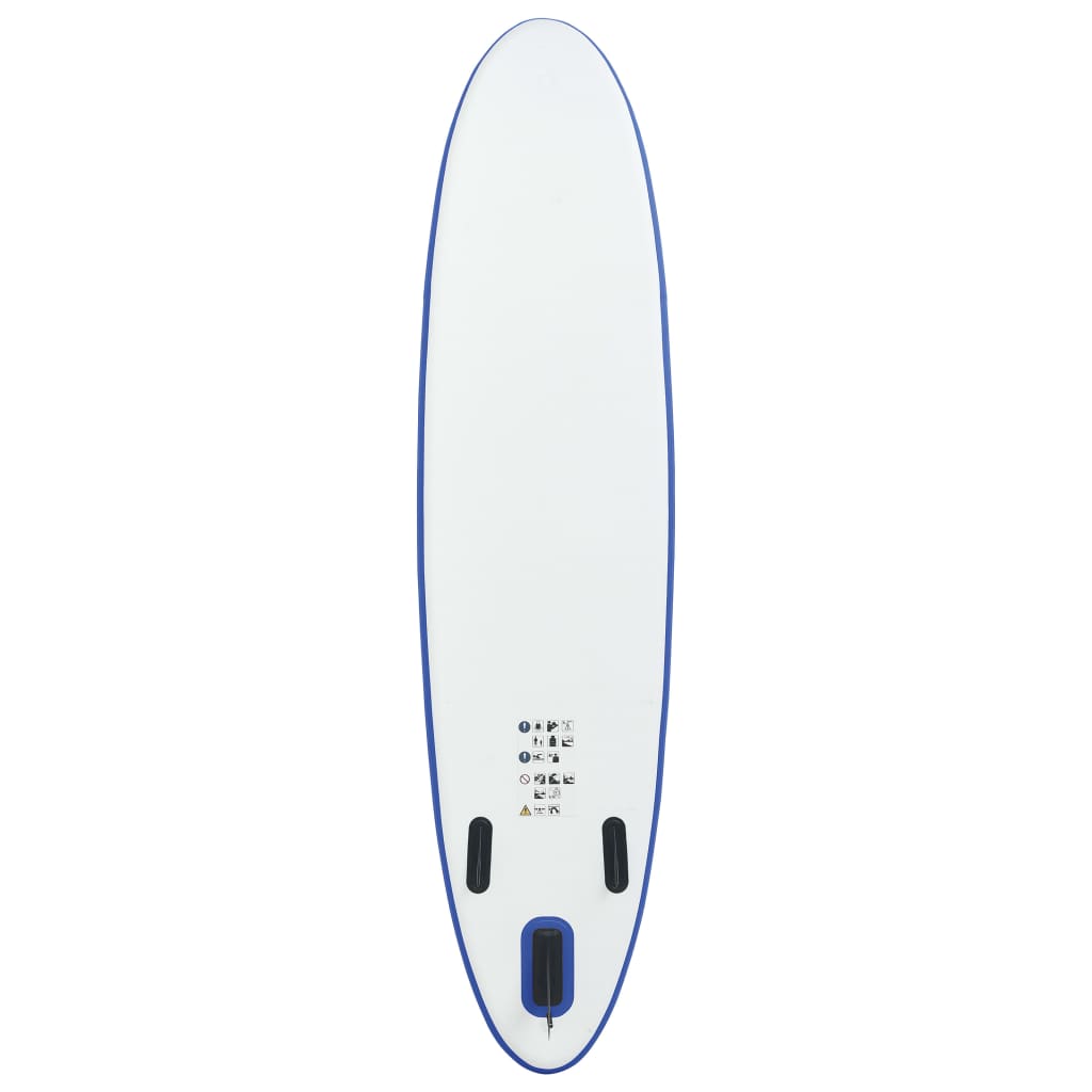 Stand Up Paddleboardset opblaasbaar blauw en wit is nu te koop bij PeponiXL, paradijselijk wonen!