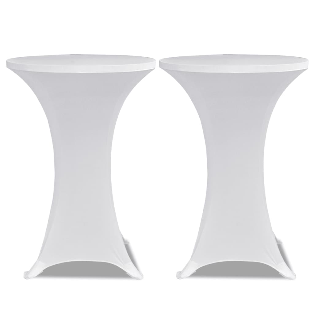 Statafelhoes Stretch Ø80cm Wit (2 stuks) is nu te koop bij PeponiXL, paradijselijk wonen!