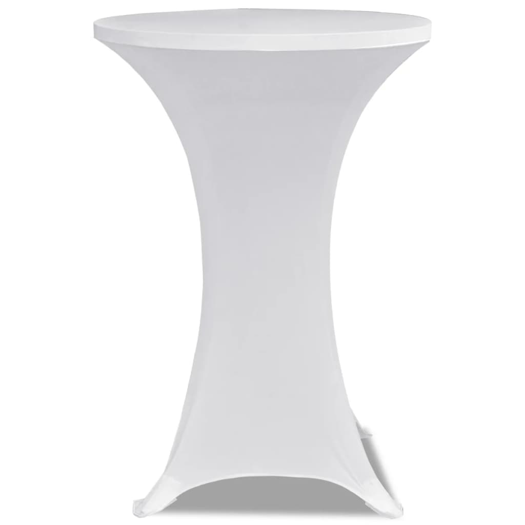 Statafelhoes Stretch Ø80cm Wit (2 stuks) is nu te koop bij PeponiXL, paradijselijk wonen!