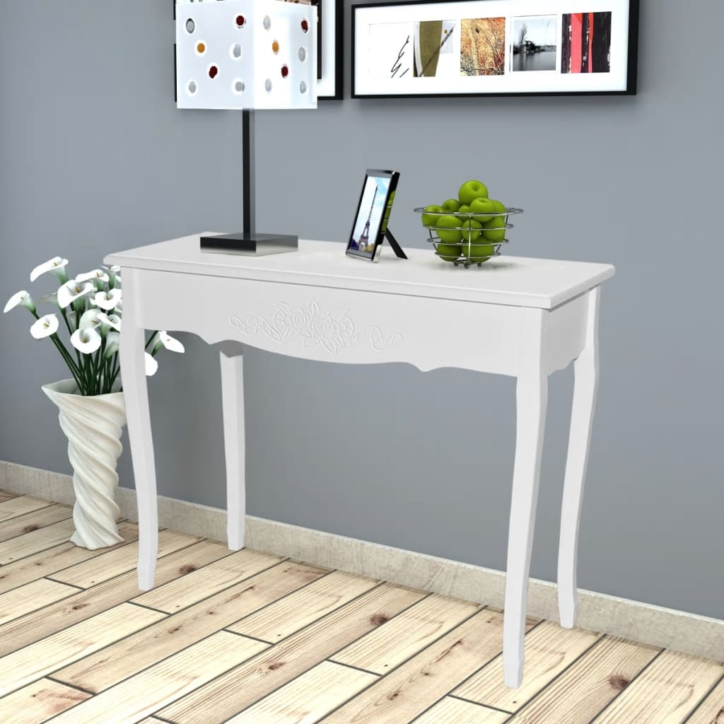 Bijzettafel wit is nu te koop bij PeponiXL, paradijselijk wonen!
