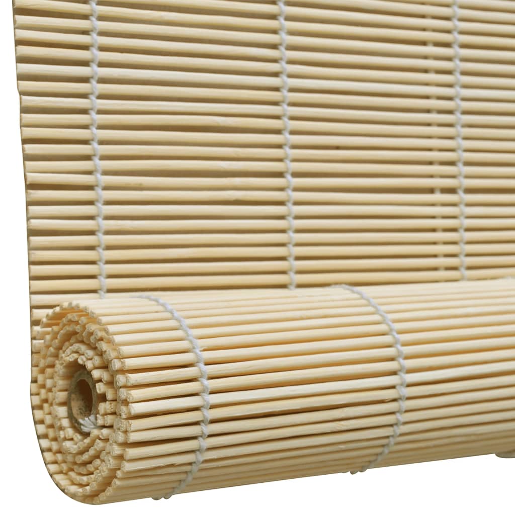 Rolgordijn 140x160 cm bamboe naturel is nu te koop bij PeponiXL, paradijselijk wonen!