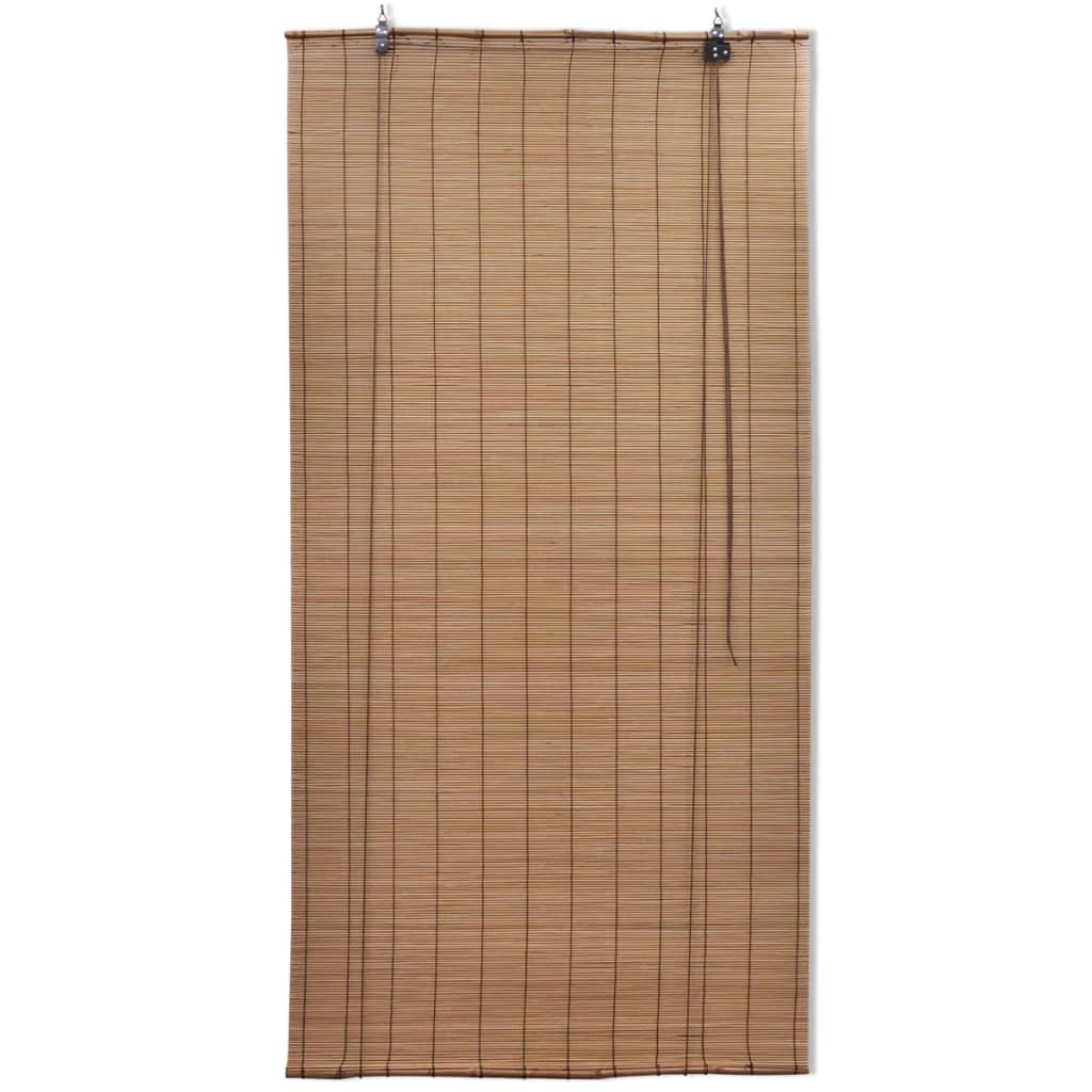 Rolgordijn 100x160 cm bamboe bruin is nu te koop bij PeponiXL, paradijselijk wonen!