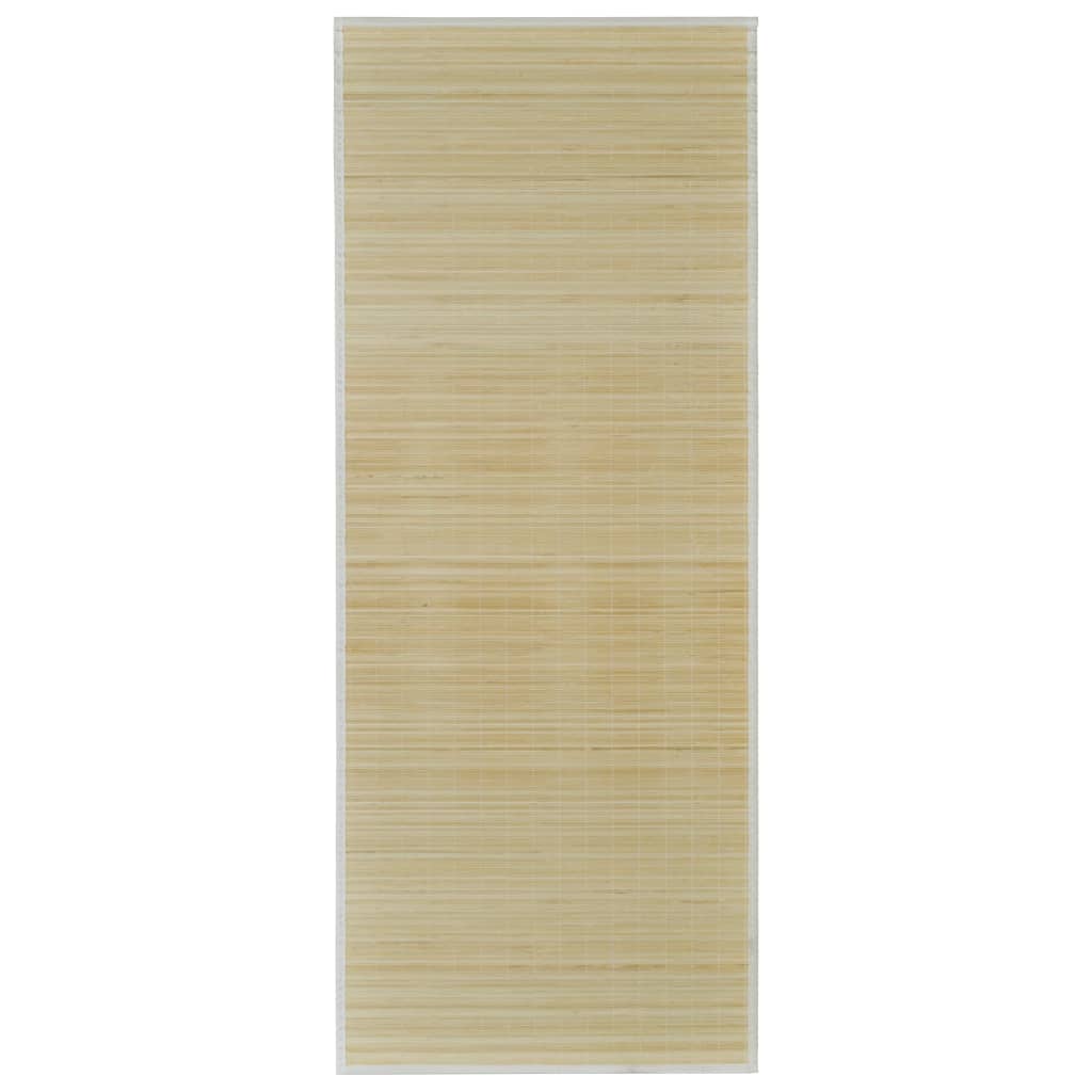 Tapijt rechthoekig 80x200 cm bamboe naturel is nu te koop bij PeponiXL, paradijselijk wonen!