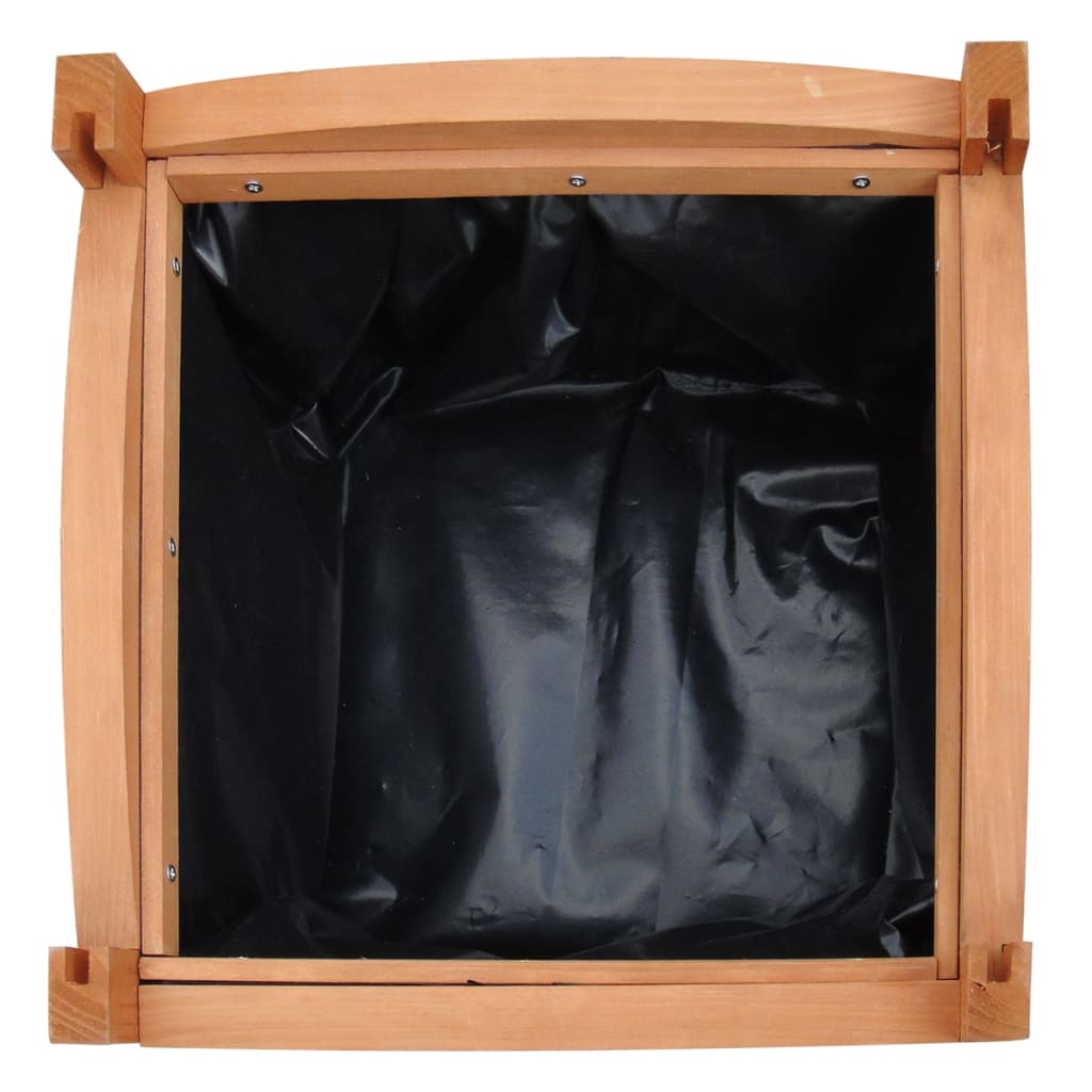 Plantenbakken verhoogd 2 st 30x30x30 cm hout is nu te koop bij PeponiXL, paradijselijk wonen!