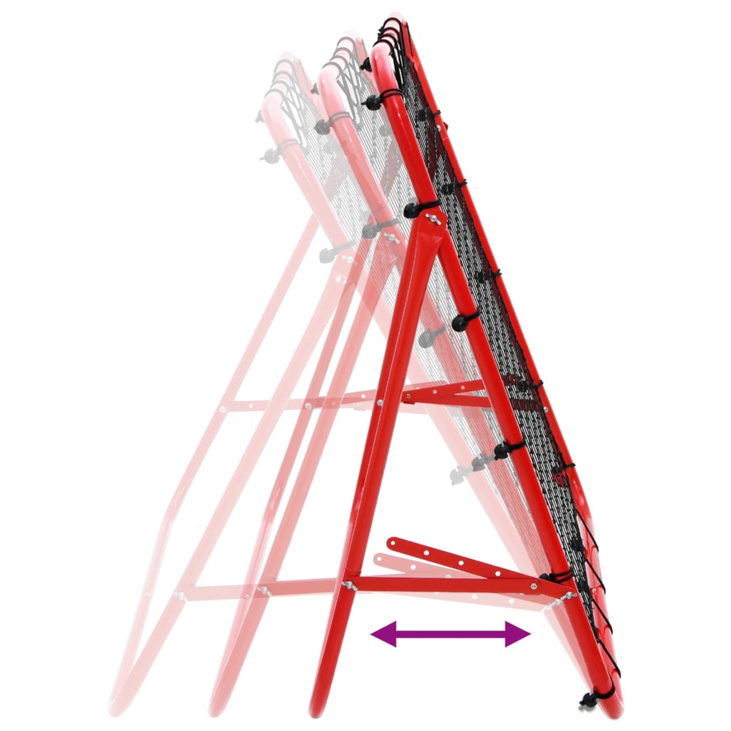 Voetbal kickback rebounder verstelbaar 100x100 cm is nu te koop bij PeponiXL, paradijselijk wonen!