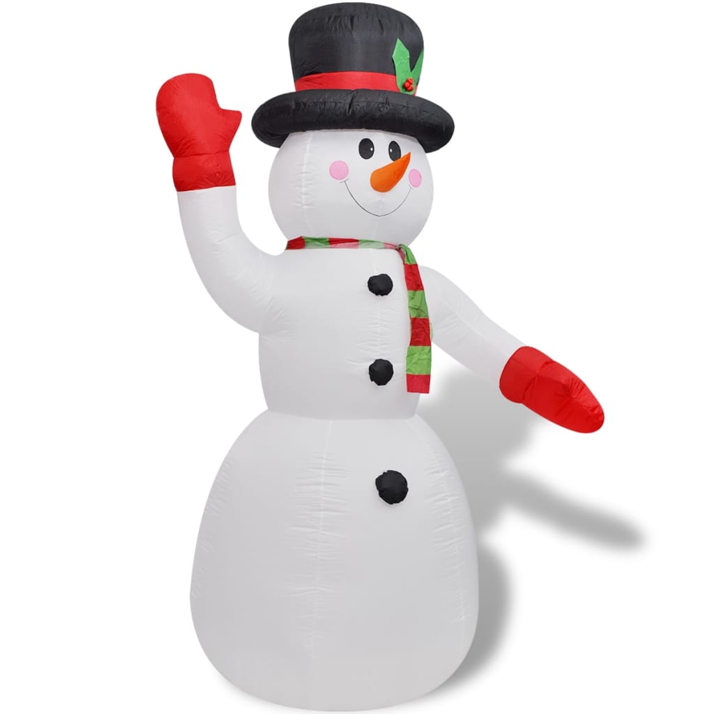 Opblaasbare sneeuwpop 240 cm is nu te koop bij PeponiXL, paradijselijk wonen!