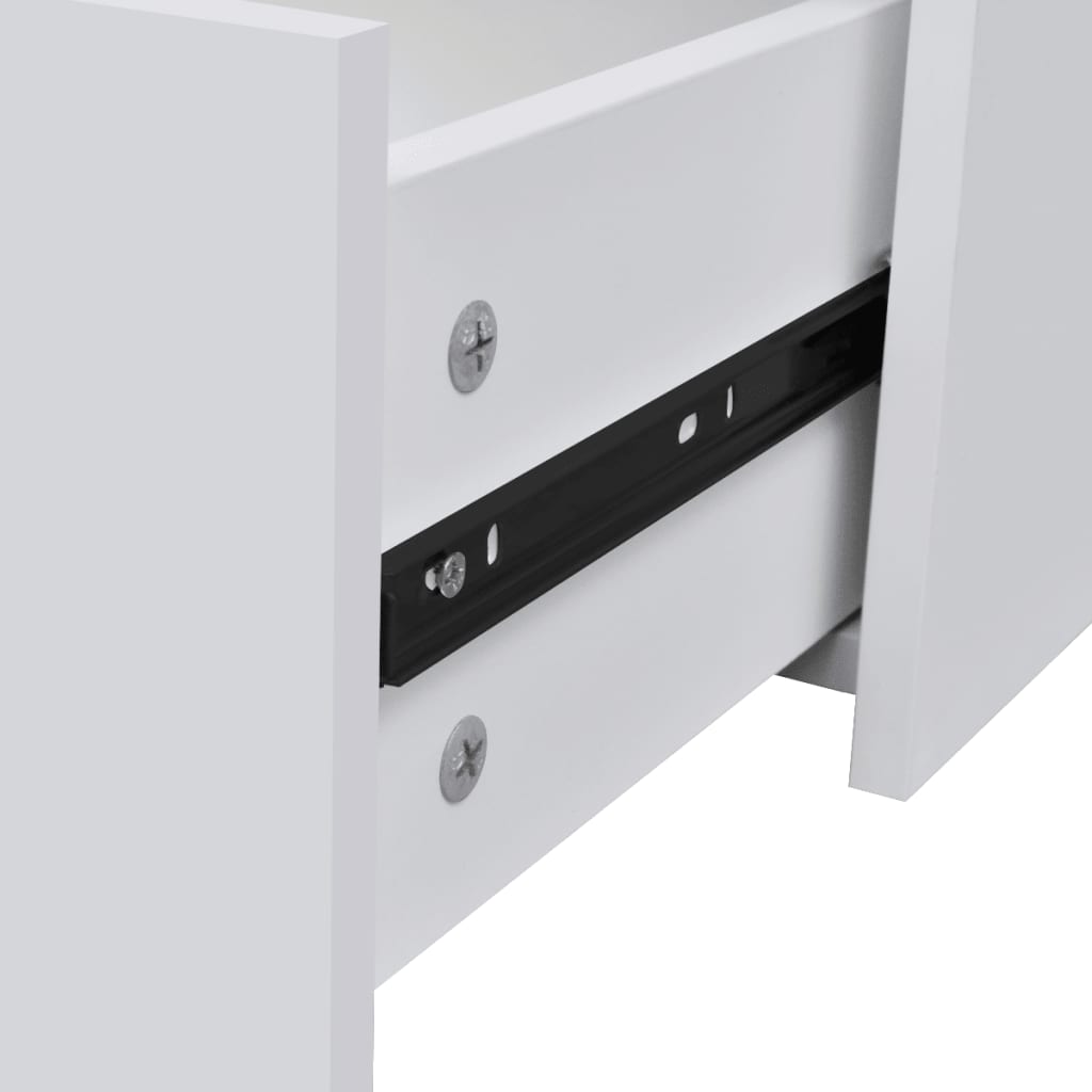 Dressoir met 4 lades 60x30,5x71 cm wit is nu te koop bij PeponiXL, paradijselijk wonen!