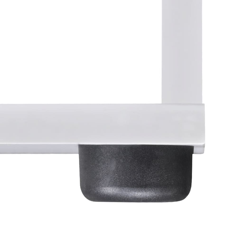 Boekenkast/presentatiemeubel trapvormig 107 cm wit is nu te koop bij PeponiXL, paradijselijk wonen!