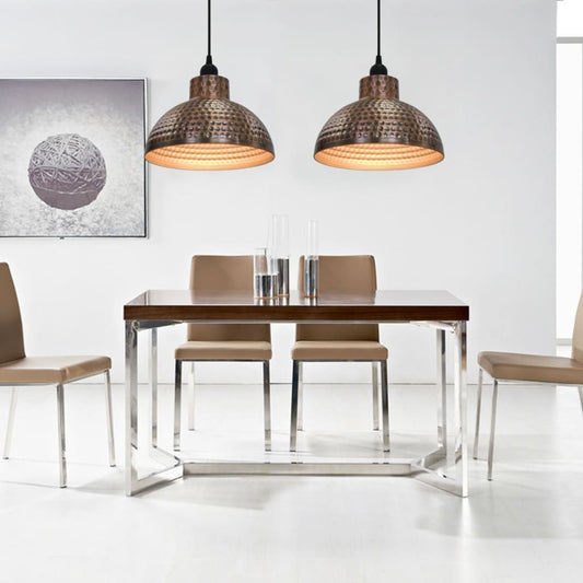 Plafondlampen halve bolvorm koperkleurig 2 st is nu te koop bij PeponiXL, paradijselijk wonen!