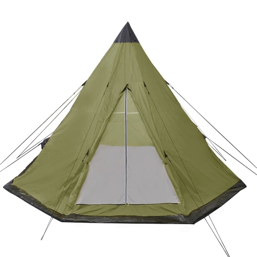 Tent 4-persoons groen is nu te koop bij PeponiXL, paradijselijk wonen!