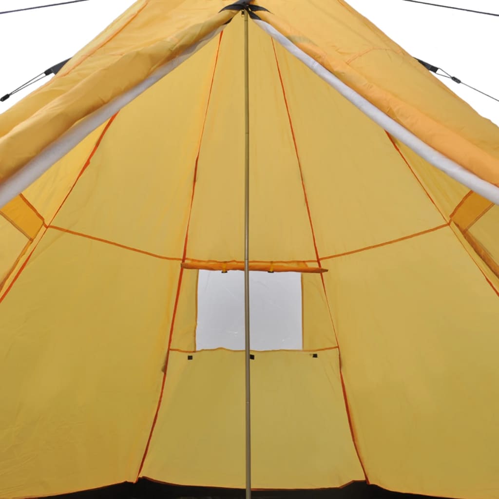 Tent 4-persoons geel is nu te koop bij PeponiXL, paradijselijk wonen!