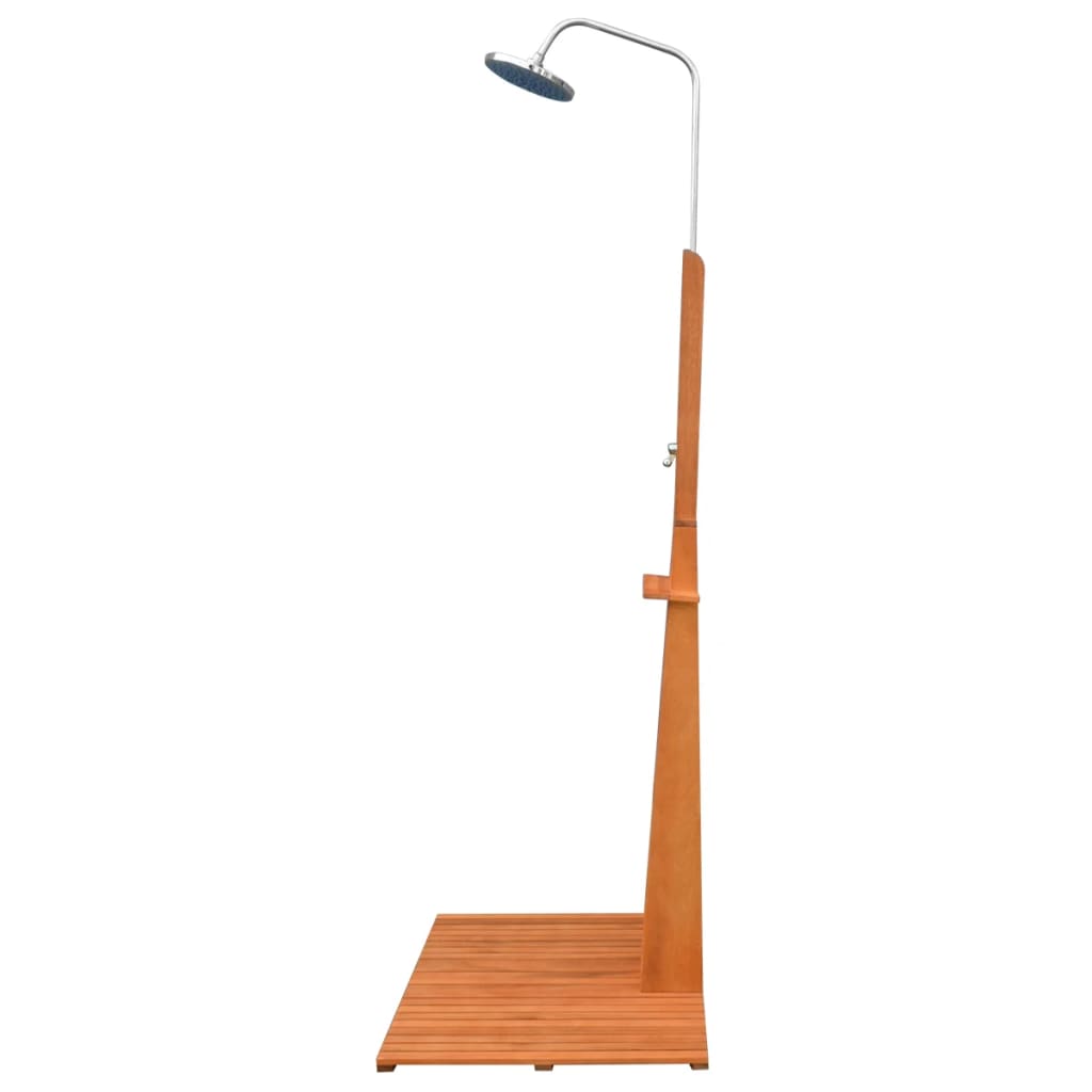 Buitendouche eucalyptushout en staal is nu te koop bij PeponiXL, paradijselijk wonen!