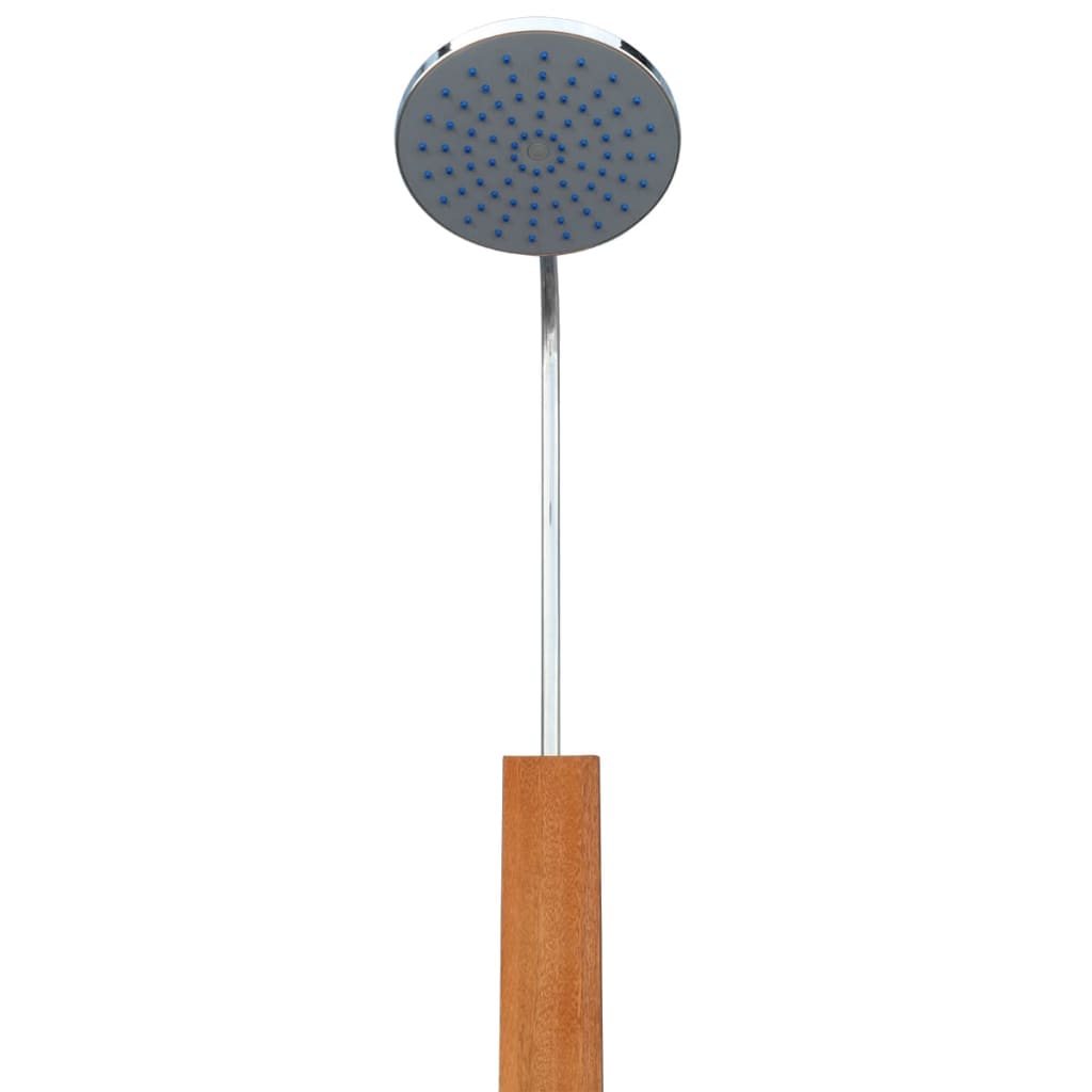 Buitendouche eucalyptushout en staal is nu te koop bij PeponiXL, paradijselijk wonen!