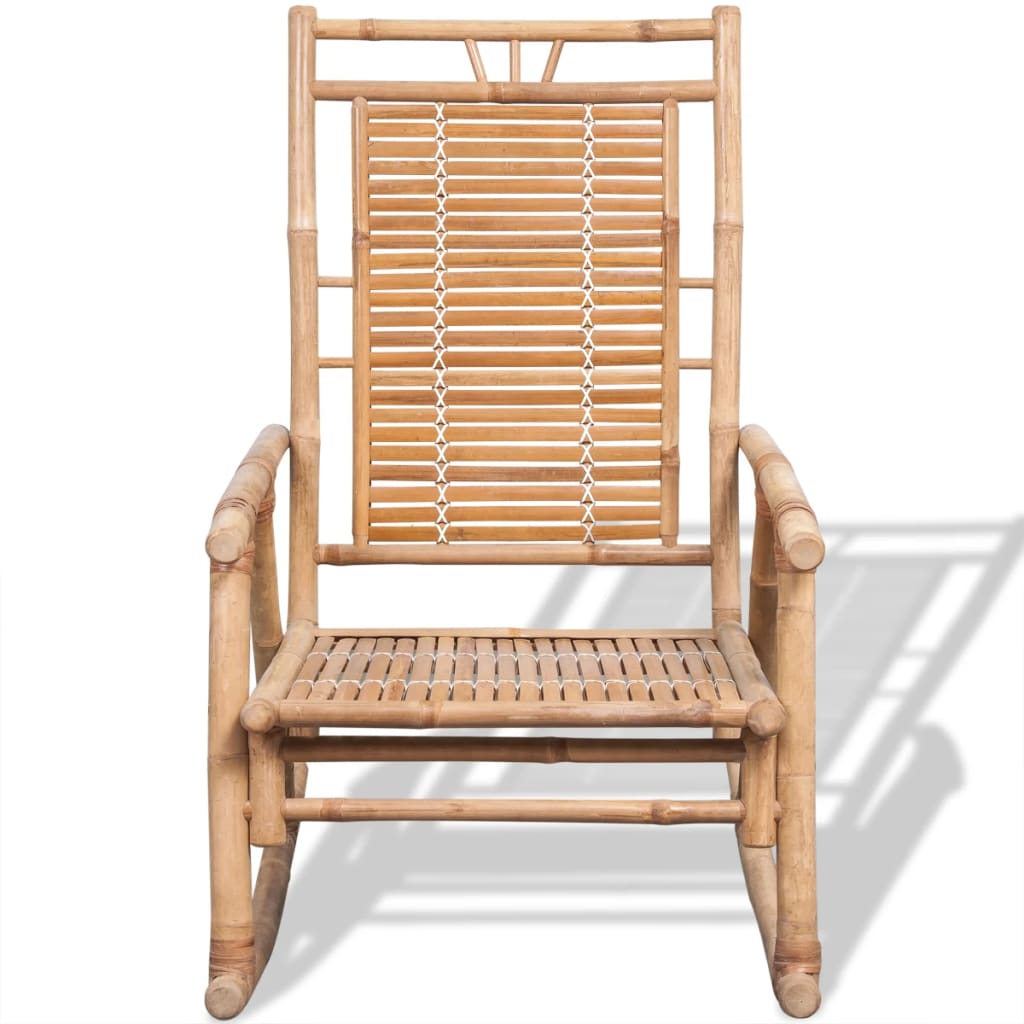 Schommelstoel bamboe is nu te koop bij PeponiXL, paradijselijk wonen!