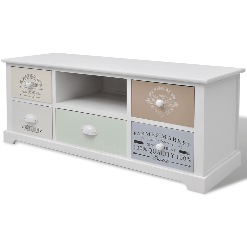 Tv-meubel Franse stijl hout is nu te koop bij PeponiXL, paradijselijk wonen!