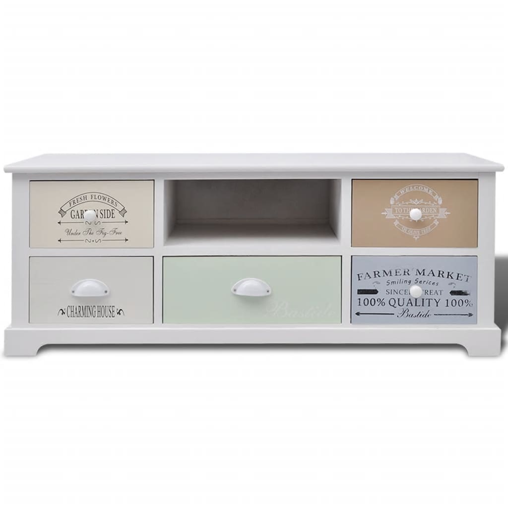 Tv-meubel Franse stijl hout is nu te koop bij PeponiXL, paradijselijk wonen!