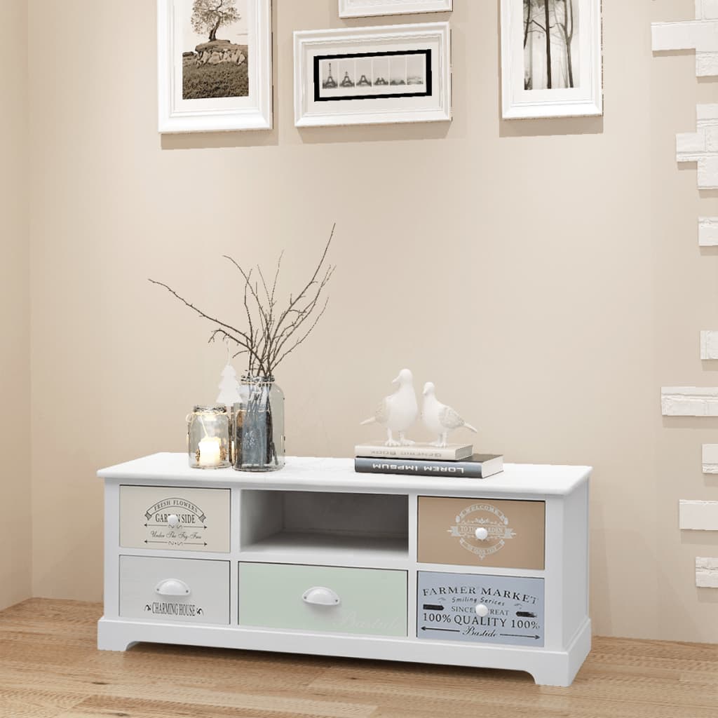 Tv-meubel Franse stijl hout is nu te koop bij PeponiXL, paradijselijk wonen!