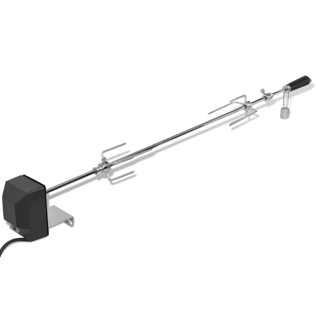 BBQ Draaispit met motor staal 1000 mm is nu te koop bij PeponiXL, paradijselijk wonen!