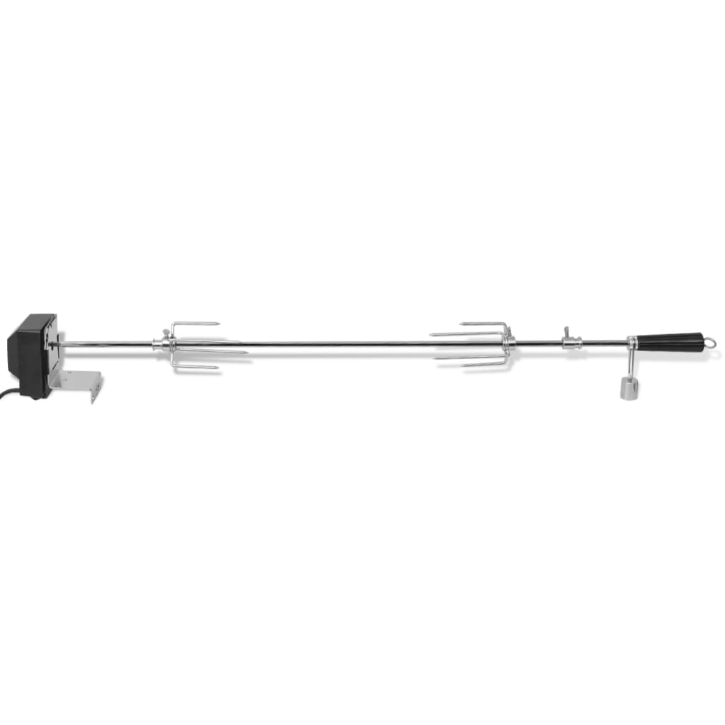 BBQ Draaispit met motor staal 1000 mm is nu te koop bij PeponiXL, paradijselijk wonen!