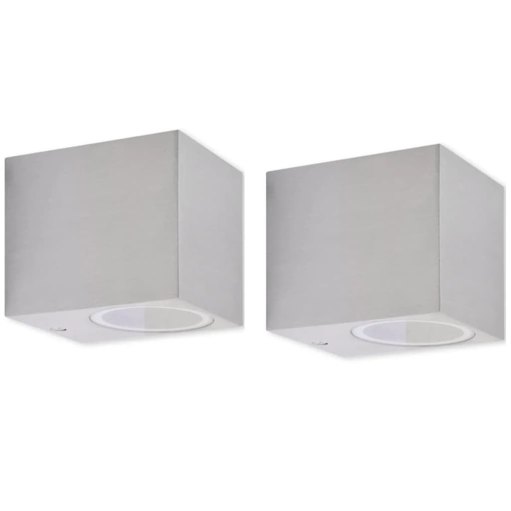 Buitenlamp kubusvormig 2st is nu te koop bij PeponiXL, paradijselijk wonen!
