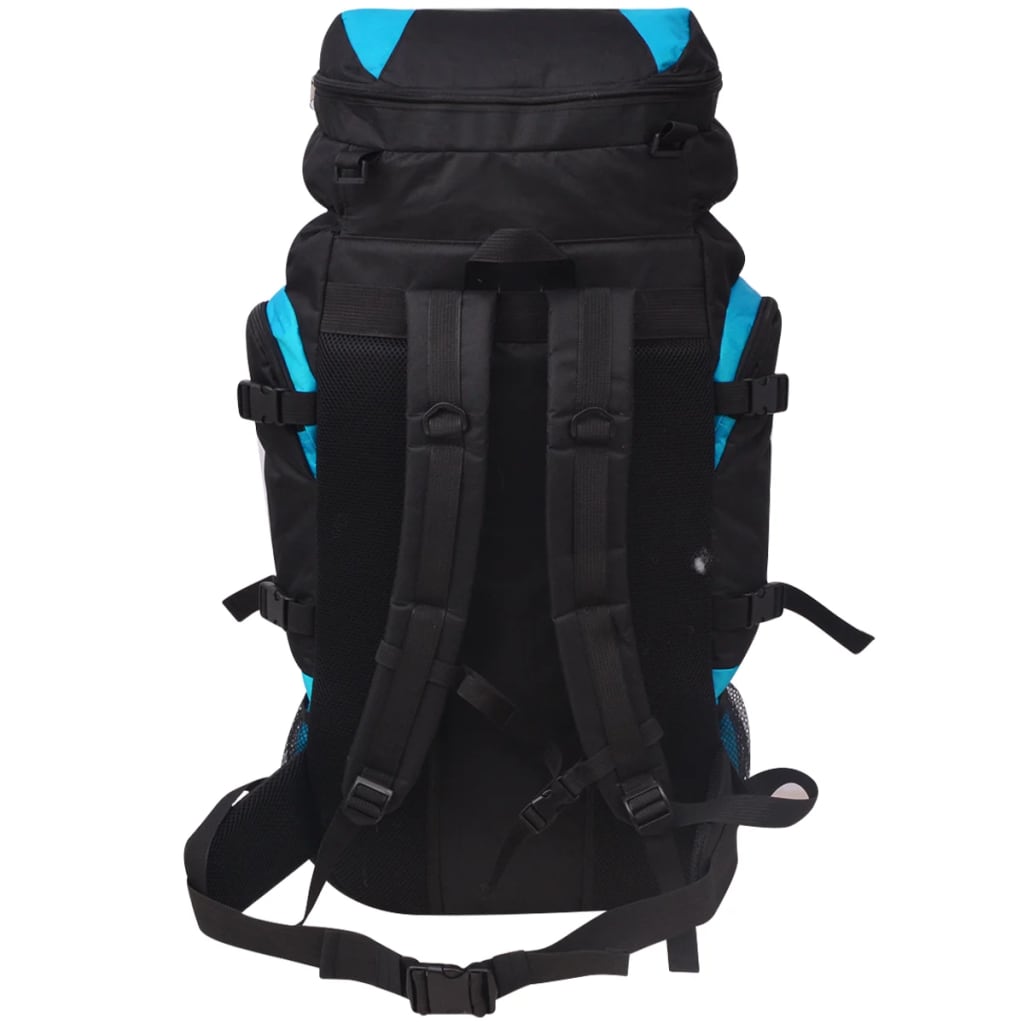 Rugzak hiking XXL 75 L zwart en blauw is nu te koop bij PeponiXL, paradijselijk wonen!