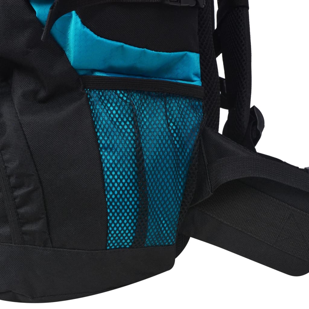 Rugzak hiking XXL 75 L zwart en blauw is nu te koop bij PeponiXL, paradijselijk wonen!