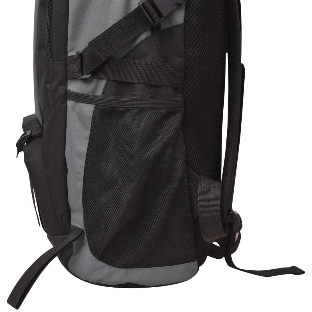 Hikingrugzak 40 L zwart en grijs is nu te koop bij PeponiXL, paradijselijk wonen!