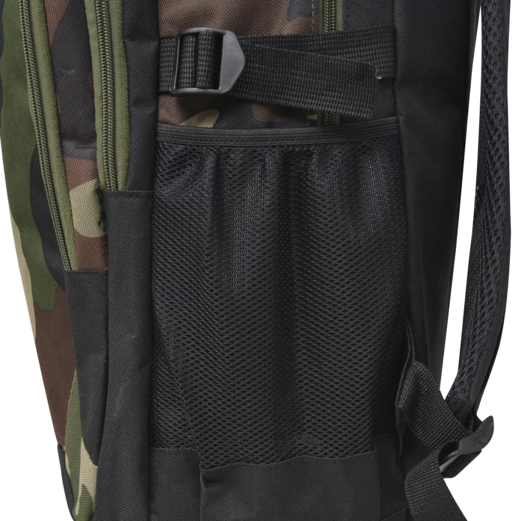 Rugzak voor school 40 L zwart en camouflage is nu te koop bij PeponiXL, paradijselijk wonen!