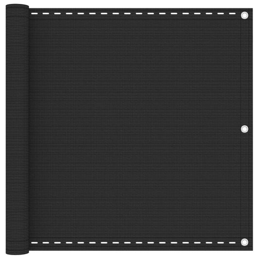 Balkonscherm HDPE 90x400 cm antraciet is nu te koop bij PeponiXL, paradijselijk wonen!