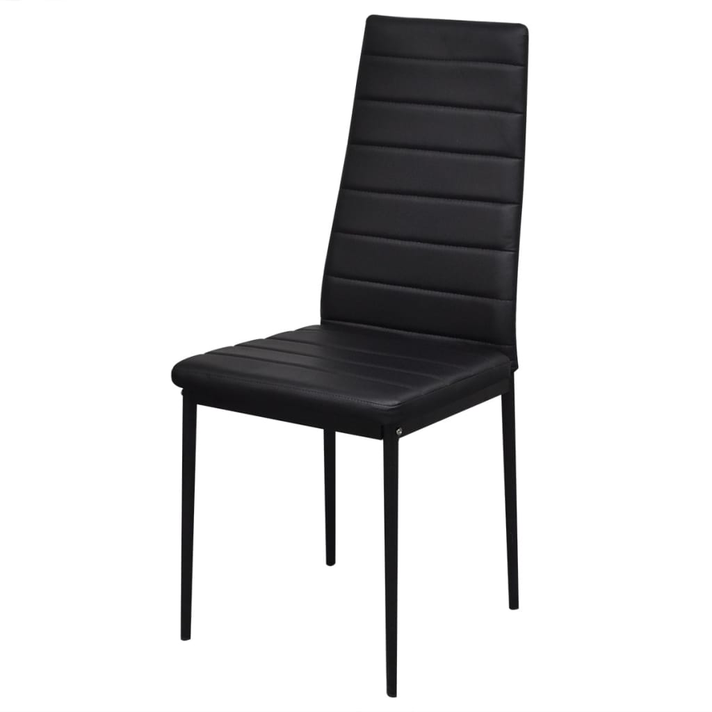 Eetkamerset 7-delig zwart is nu te koop bij PeponiXL, paradijselijk wonen!