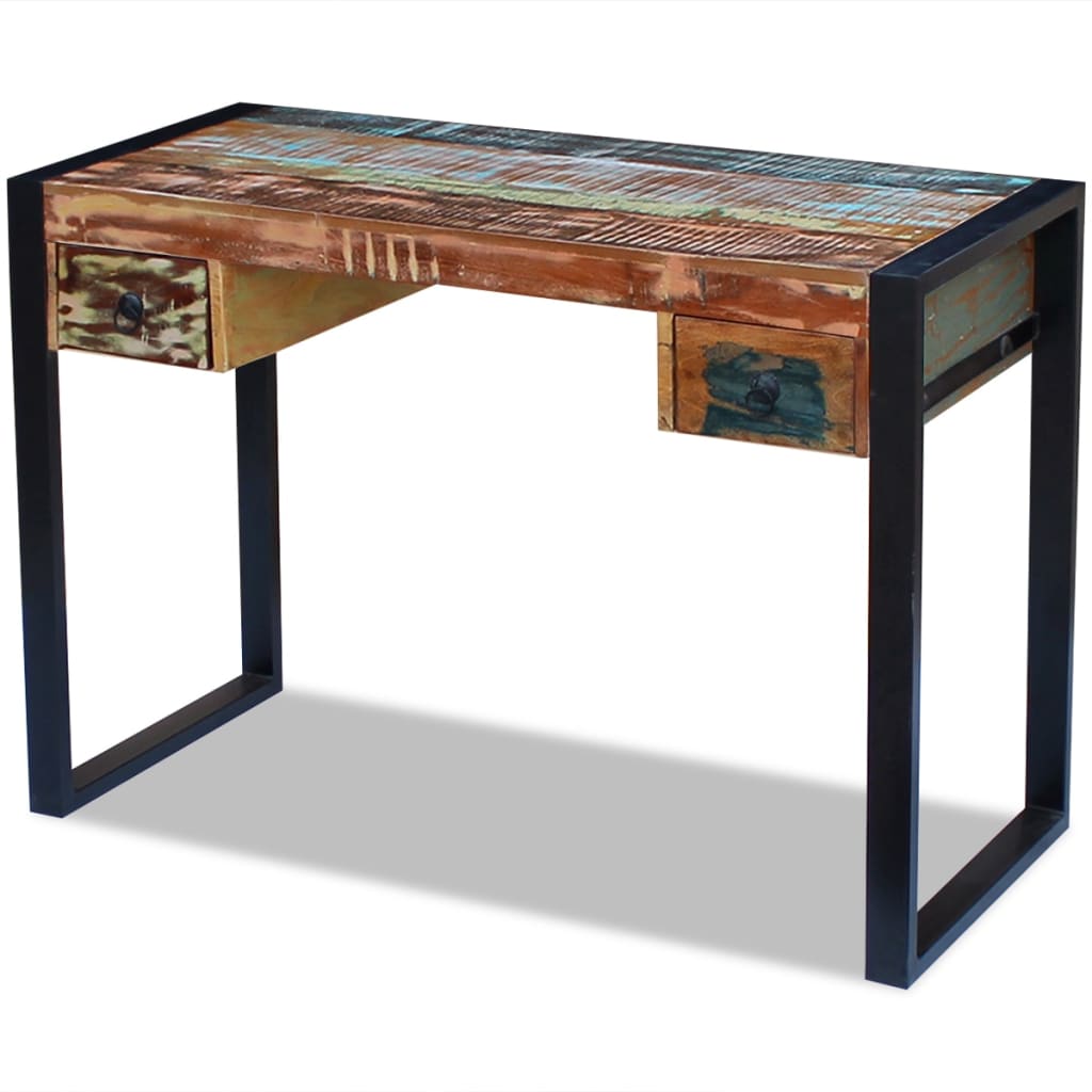 Bureau massief gerecycled hout is nu te koop bij PeponiXL, paradijselijk wonen!