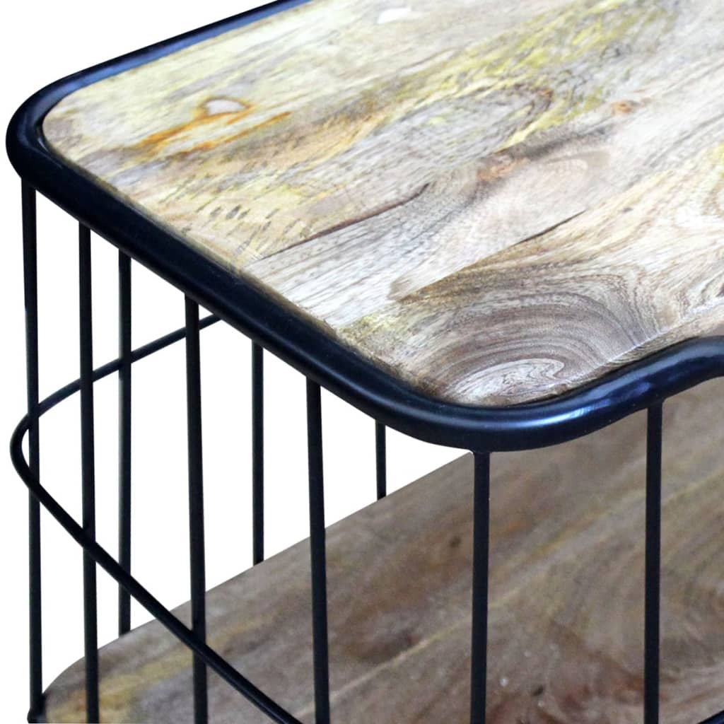 Tv-meubel100x40x45 cm massief mangohout is nu te koop bij PeponiXL, paradijselijk wonen!