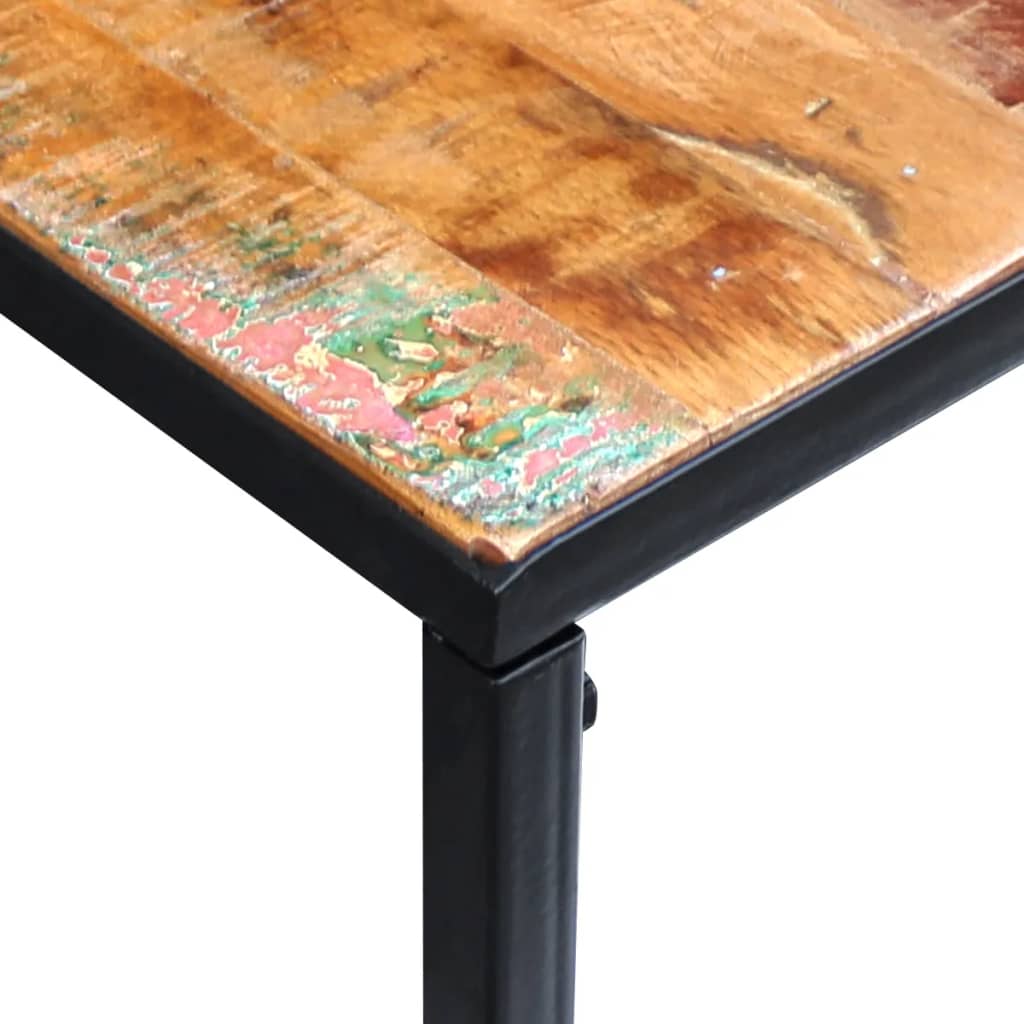 Wandtafel 110x35x76 cm massief gerecycled hout is nu te koop bij PeponiXL, paradijselijk wonen!