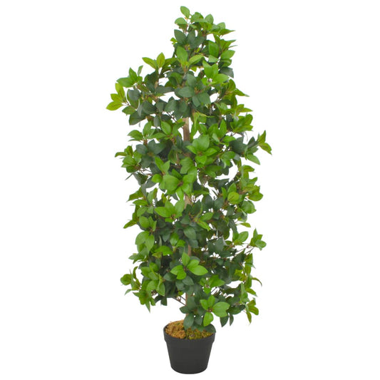 Kunstplant met pot laurierboom 120 cm groen is nu te koop bij PeponiXL, paradijselijk wonen!