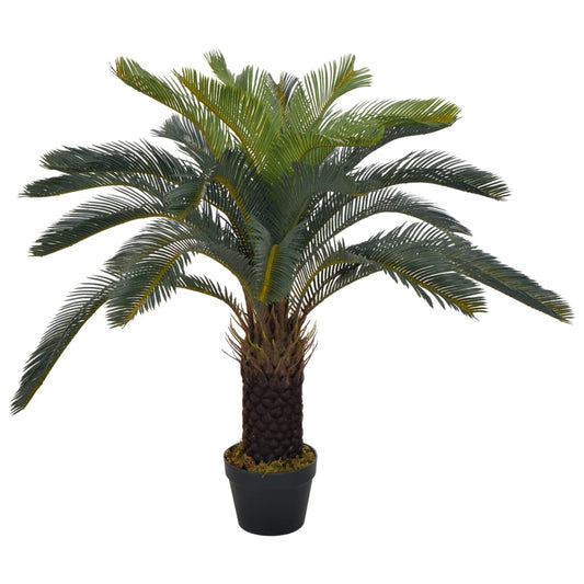 Kunstplant met pot cycaspalm 90 cm groen is nu te koop bij PeponiXL, paradijselijk wonen!