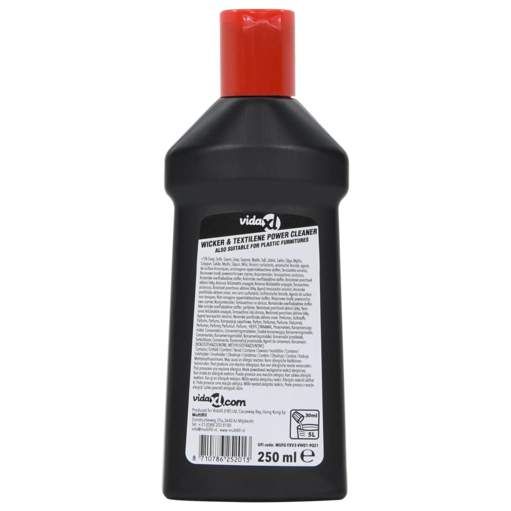 Tuinmeubelreiniger voor rattan en textileen 250 ml is nu te koop bij PeponiXL, paradijselijk wonen!