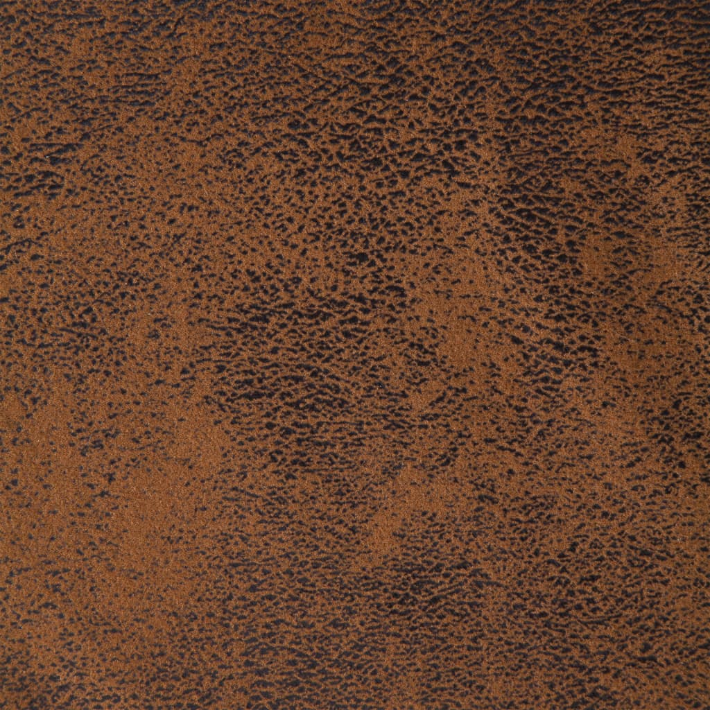 Bankje 106 cm kunstsuède bruin is nu te koop bij PeponiXL, paradijselijk wonen!