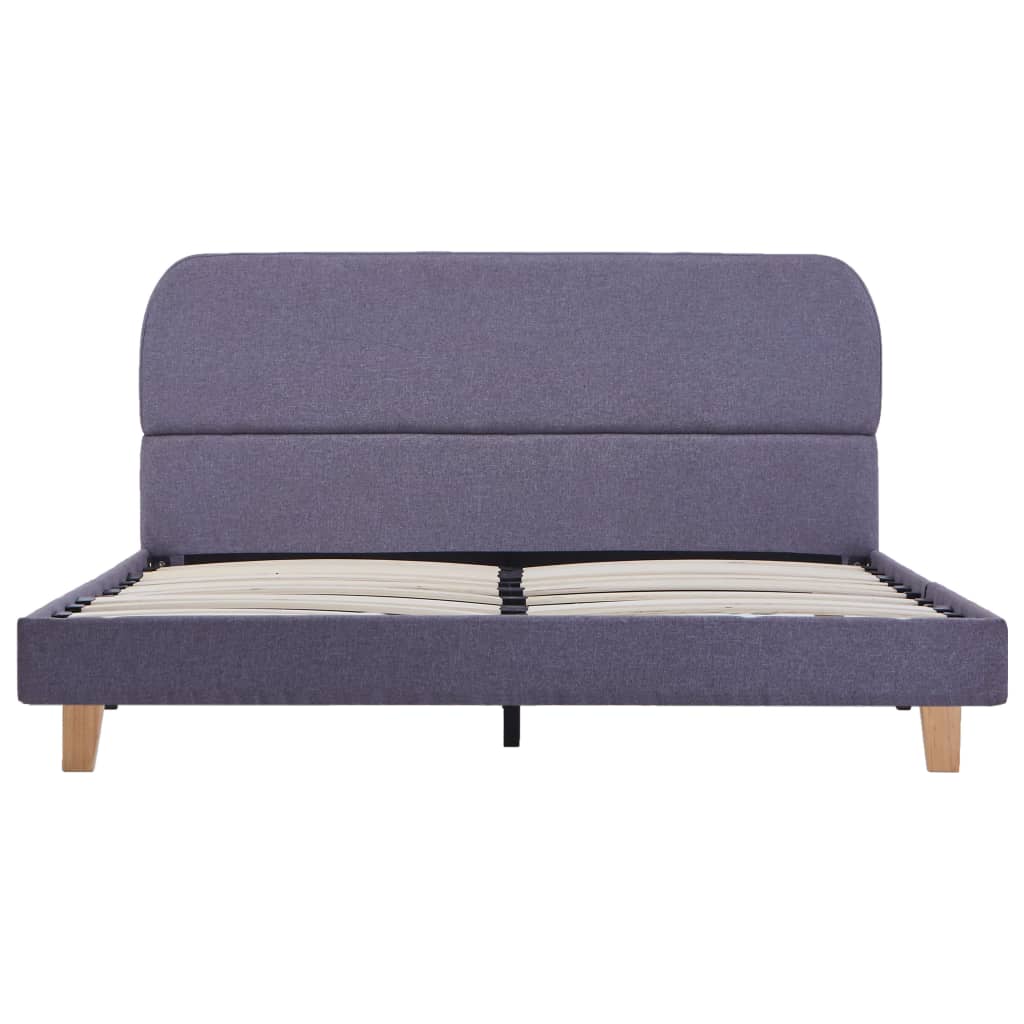 Bedframe stof lichtgrijs 140x200 cm is nu te koop bij PeponiXL, paradijselijk wonen!