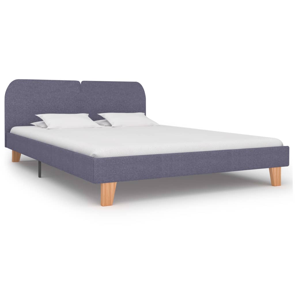 Bedframe stof lichtgrijs 180x200 cm is nu te koop bij PeponiXL, paradijselijk wonen!