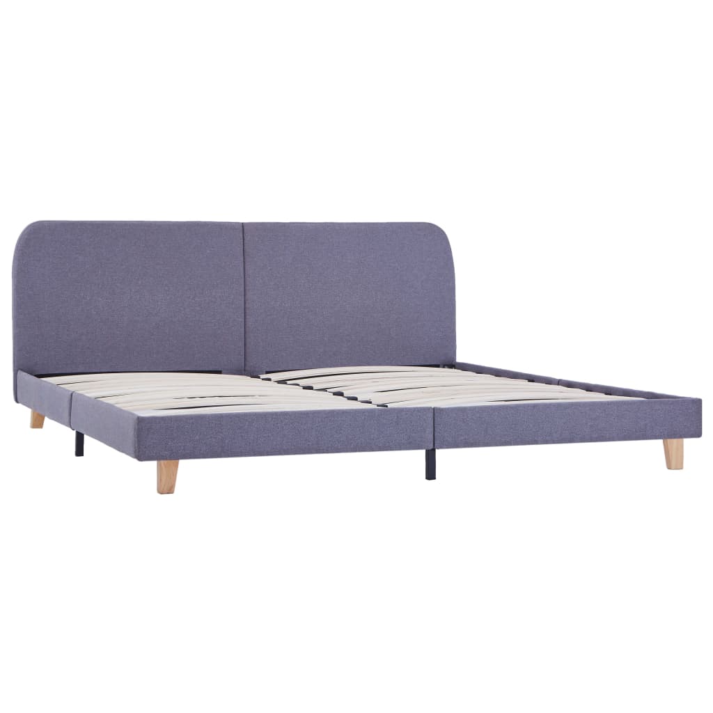 Bedframe stof lichtgrijs 180x200 cm is nu te koop bij PeponiXL, paradijselijk wonen!